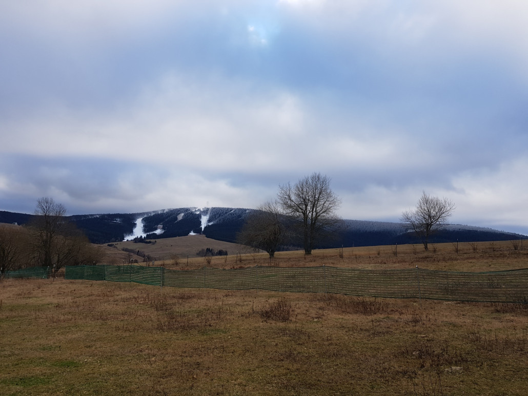 Blick auf die Nordseite vom Keilberg