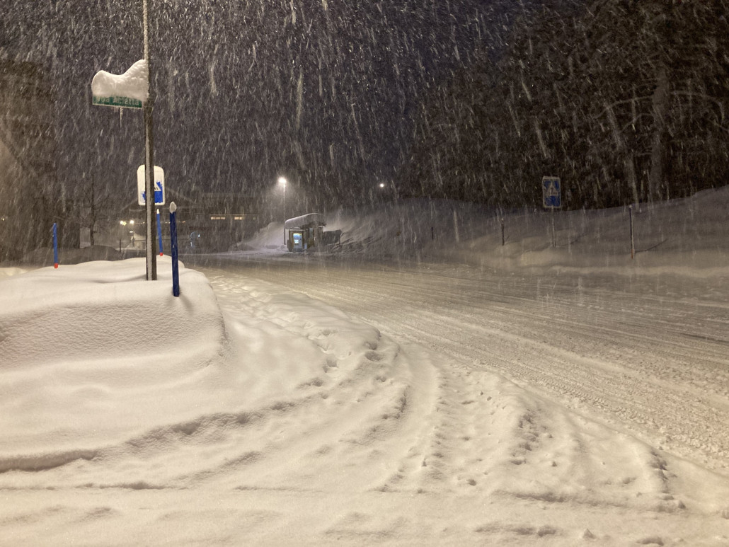 Hauptstrasse in Valbella