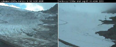 Rettenbachferner am 16. bzw. 19.09.