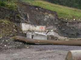 Stützenfundament Talstation