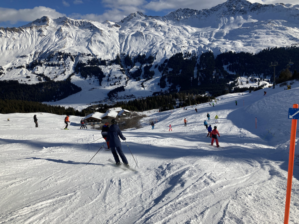 Unterhalb der Alp Stätz war es auch heute voll.