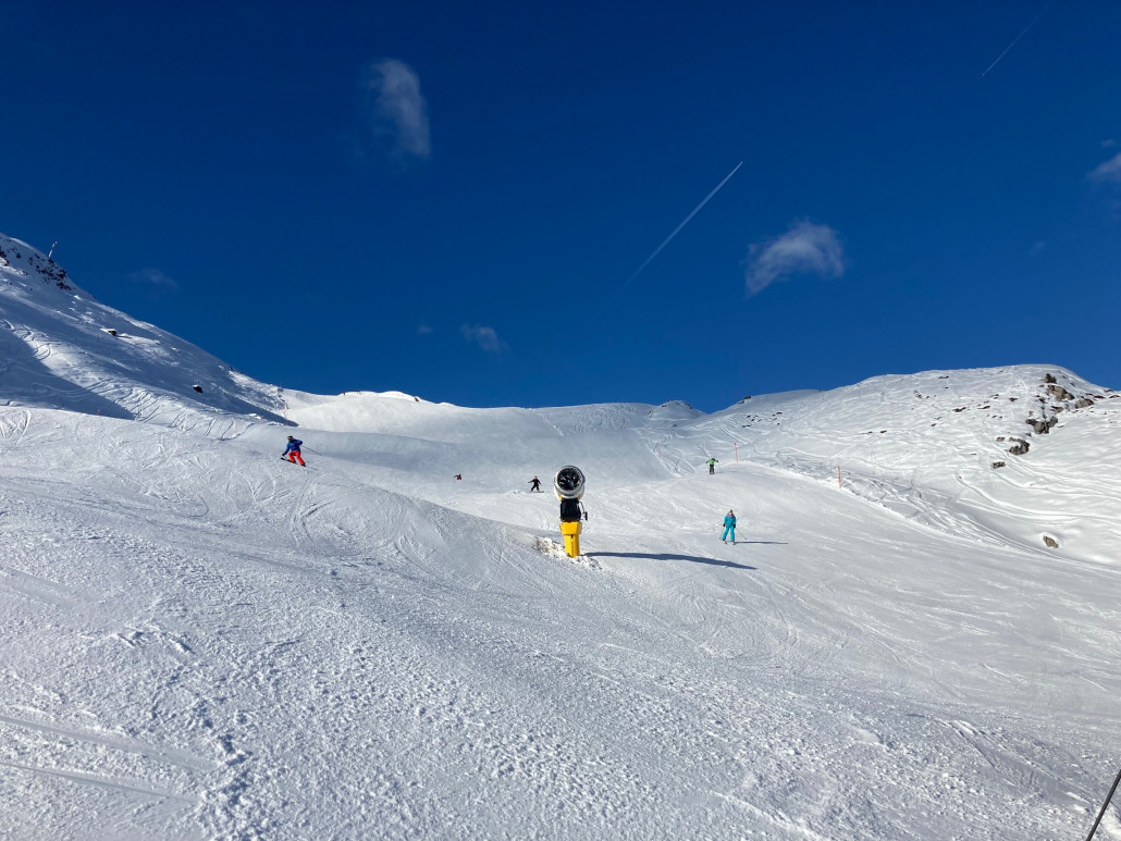 Einer der 20 neuen Schneekanonen