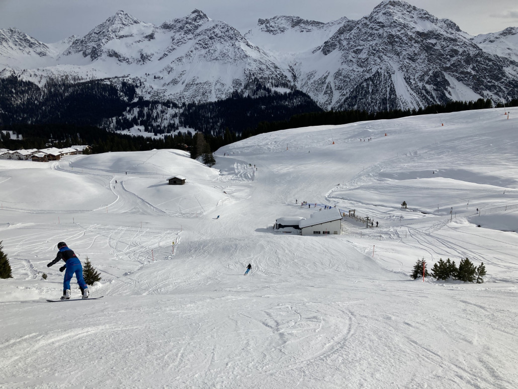 12a kurz oberhalb des Schlepplifts Tomeli