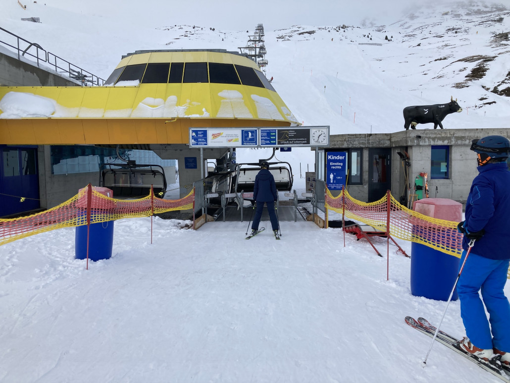 Talstation Lavoz wie ausgestorben