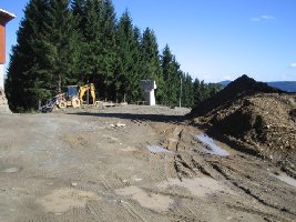 Erster Blick auf die Bergstation! 
<br />Insgesamt sieht es für mich so aus, als hätten die bereits letztes jahr den Gipfel ein wenig erhöht!