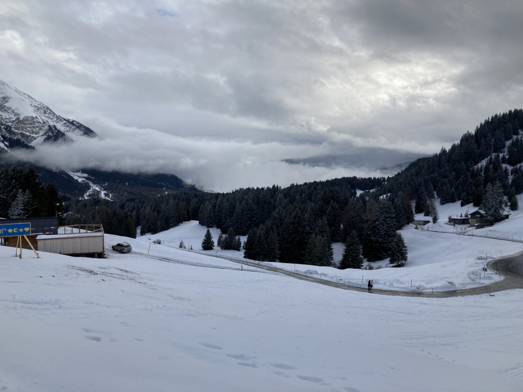 Bis in den Nachmittag hinein lösten sich Nebel und sonnigere Abschnitte ab