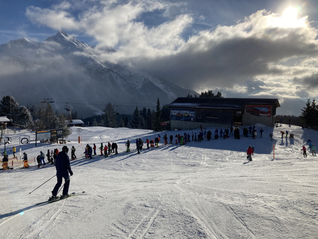 Weniger hübsch, aber ein grosser Besucherandrang war zu erwarten.