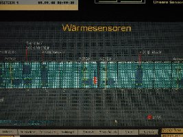 Auf diesem Laptop kann man sämtliche Temperaturen von den Sensoren an den Rädern und Batterien nachschauen. Ab einer gewissen Temperatur alarmiert das System automatisch.