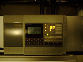 Die Elektronik der Rauchmeldeanlage.