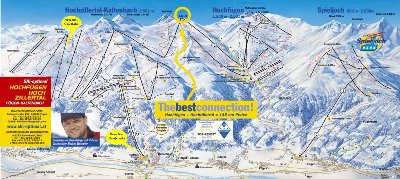 Pistenplan Hochzillertal 2006-2007