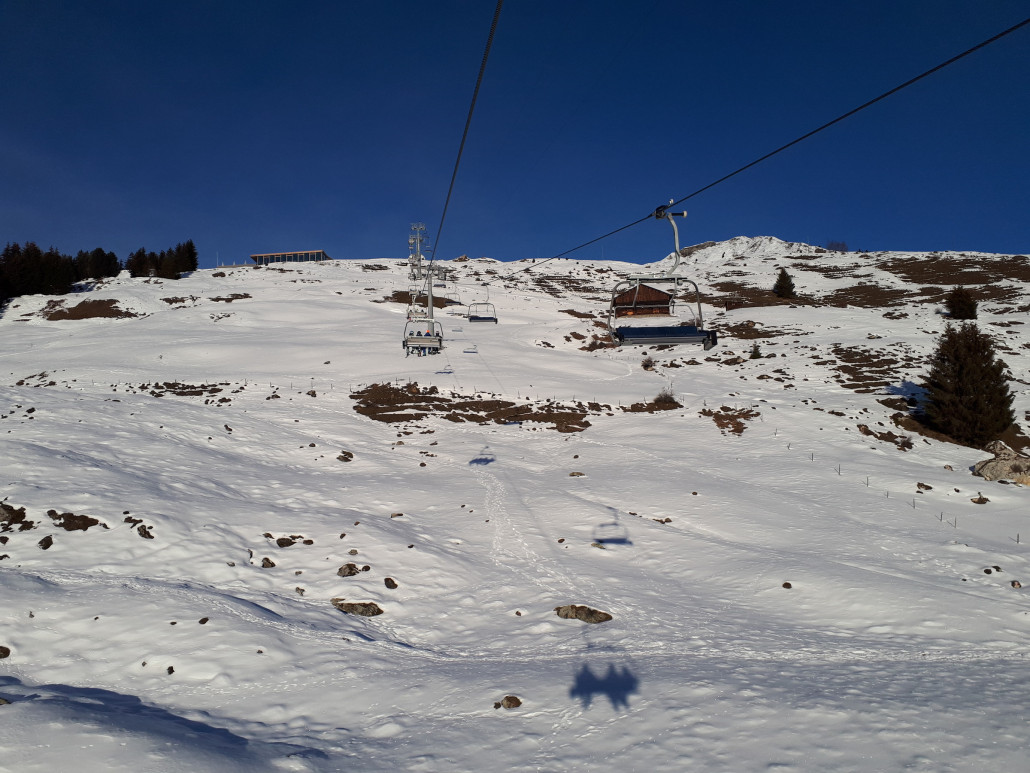 Sieht aus wie im Frühjahr auf der Südseite.