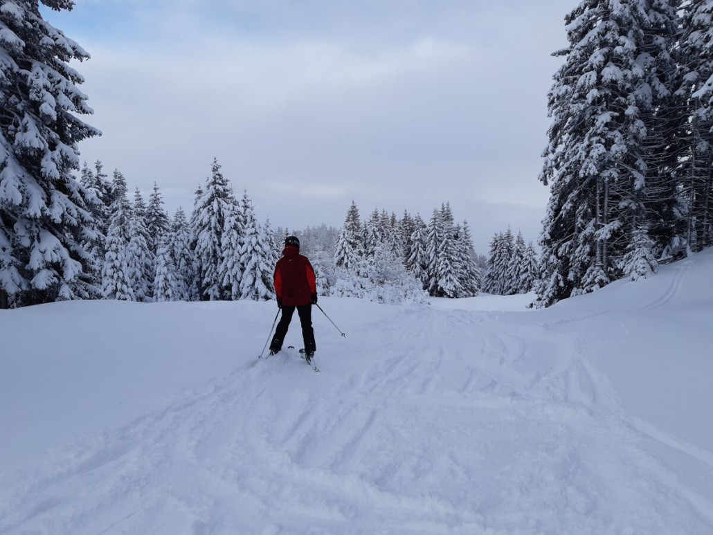 30. Dezember, Abfahrt Bischofhütten