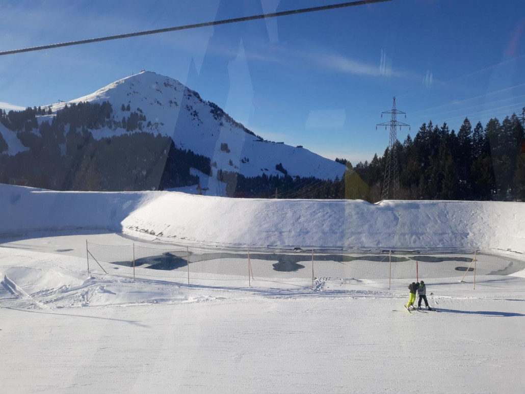 Blick zur Salve über den Brantlsee