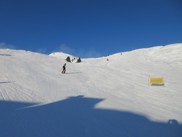 Kasereckpiste (links) und Silberstubepiste (rechts)