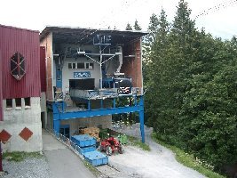 Hier handelt es sich nicht um die Bergstation der Angels Eyes PB, sondern um die Talstation auf der Gerschnialp.