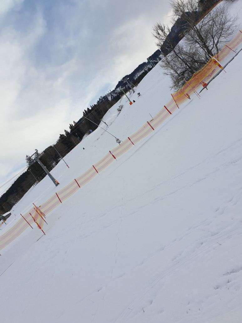 Alles Abgesperrt, damit ja keiner hinauf geht