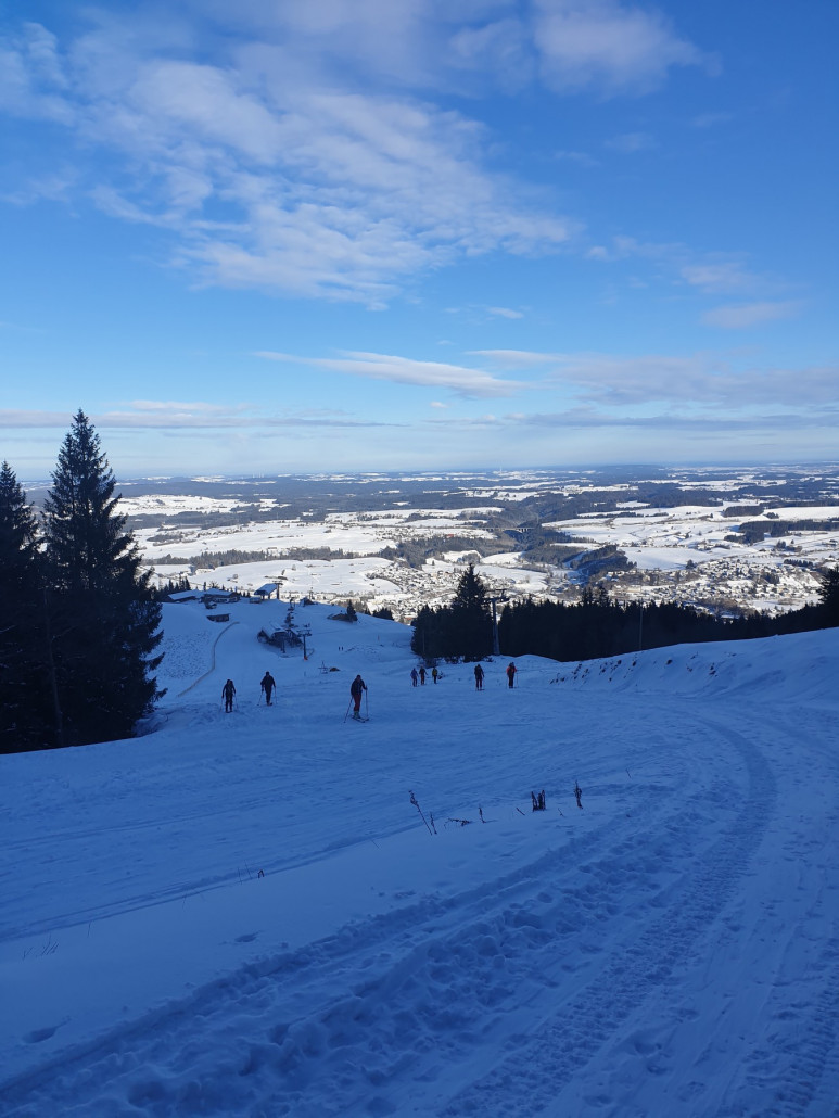 Aussicht ins Voralpenland