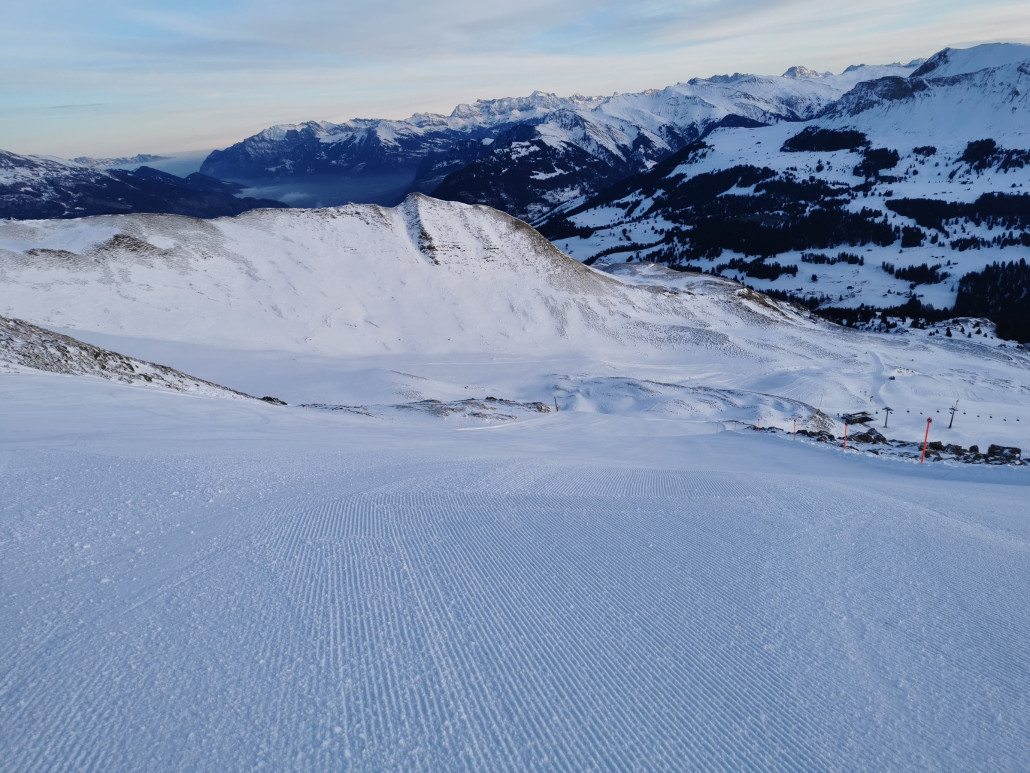 Feinripp am Stätzerhorn zu Betriebsbeginn