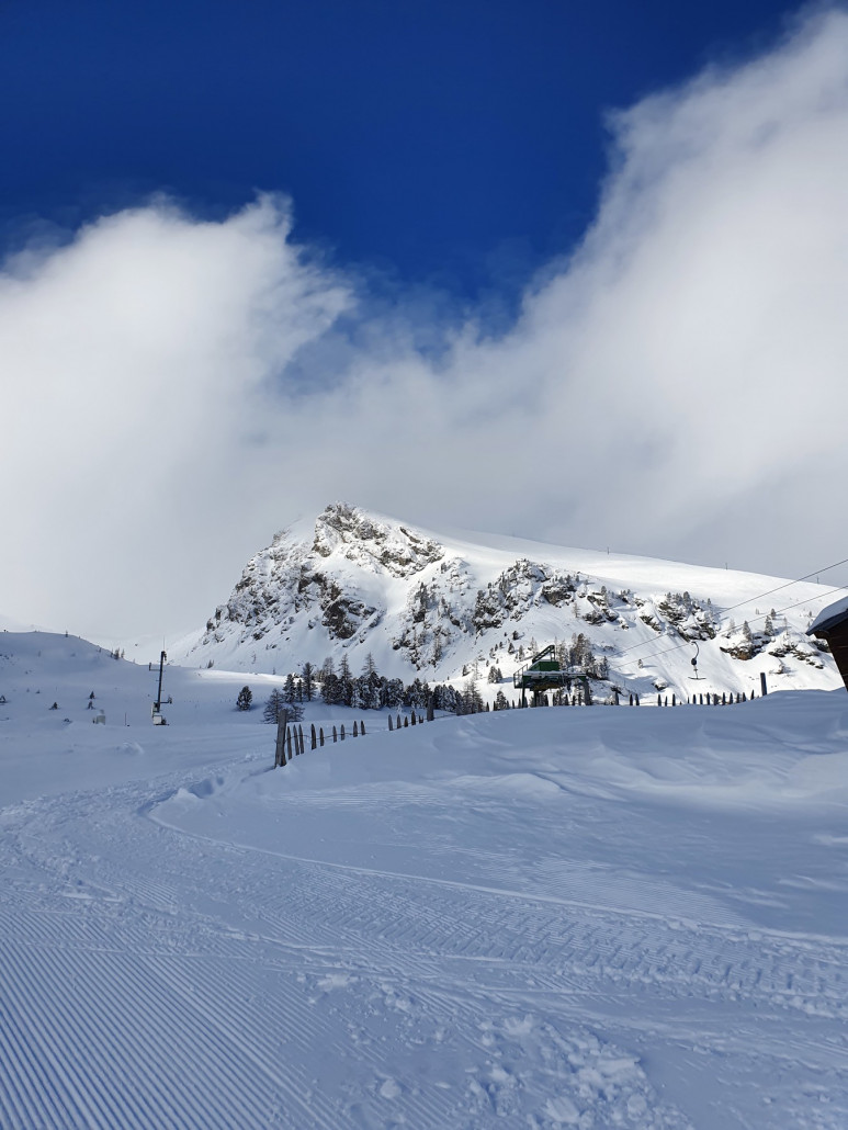 #10: Zirmachlift Bergstation und Falkertgipfel im Nebel