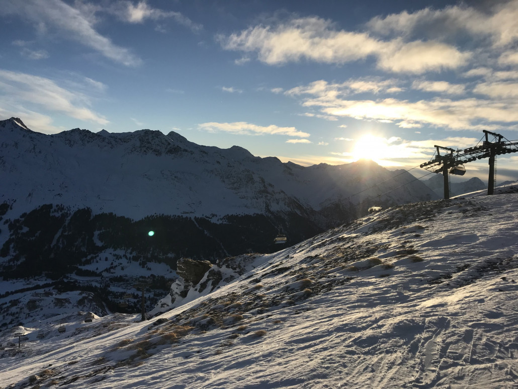 Ein wunderbarer Morgen auf dem Stätzerhorn