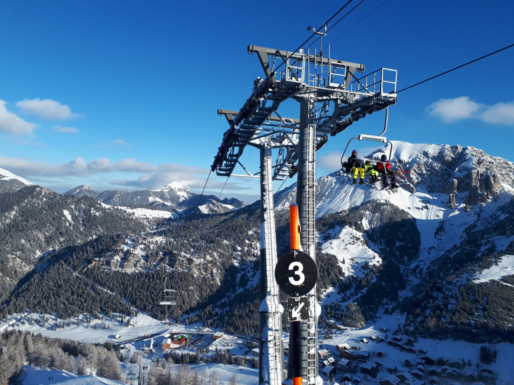 Inzwischen Sonne am Hochegg