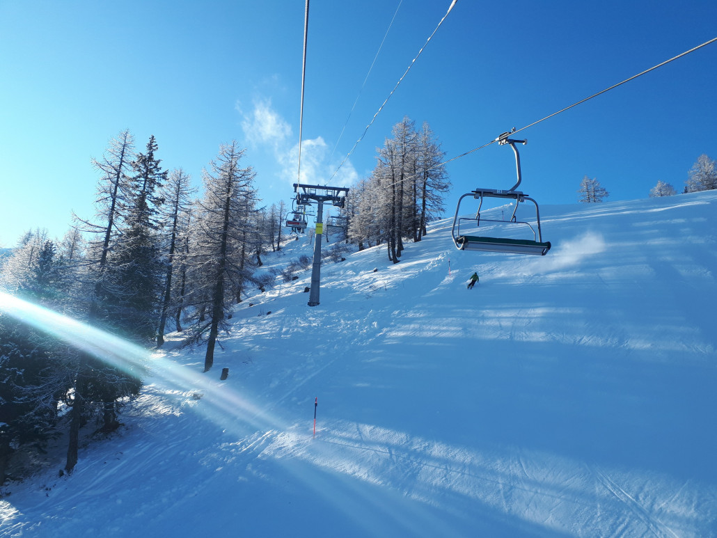Die interessante Schwarze Abfahrt ist offen!