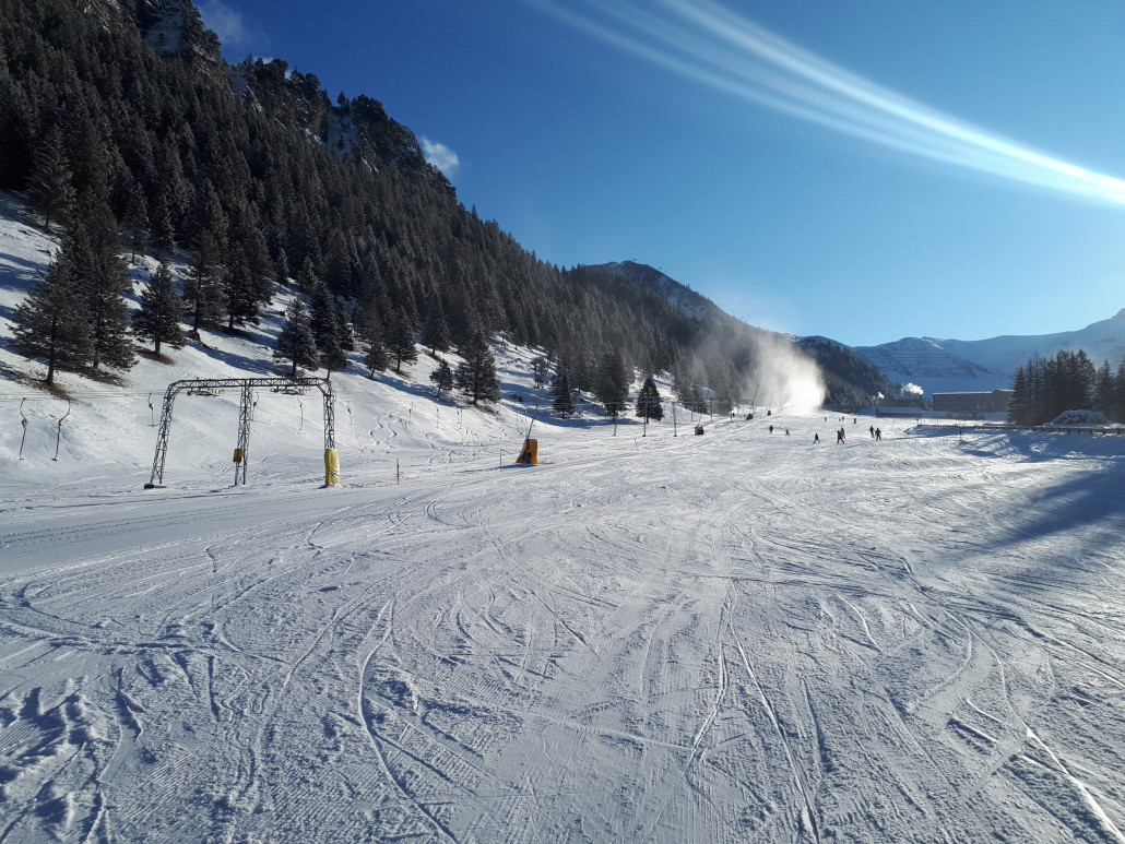 Für Anfänger ist der Hang sicher besser als in vielen andern Gebieten