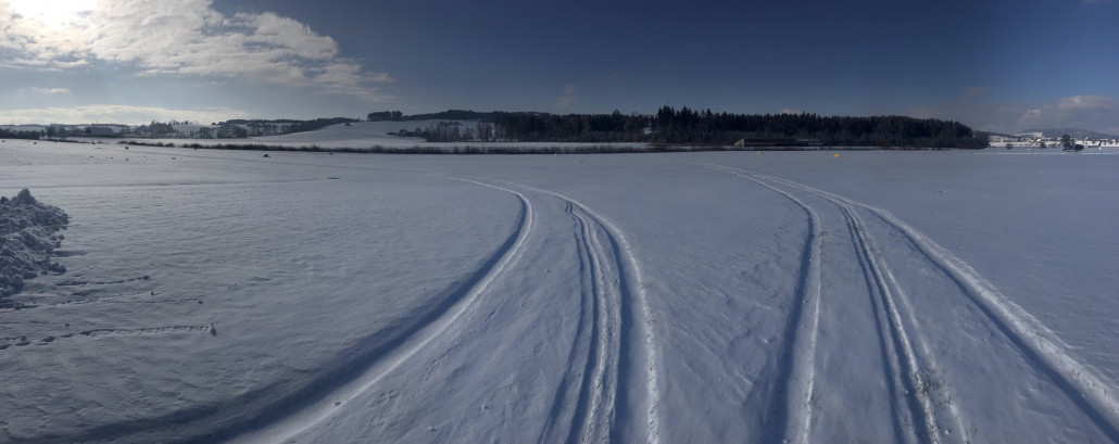 Auch die Abschlusslandung auf Rädern ging problemlos