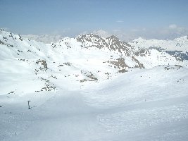 Piste Becs-de-Bosson (13a) - die Schwarze der 3 Pisten.