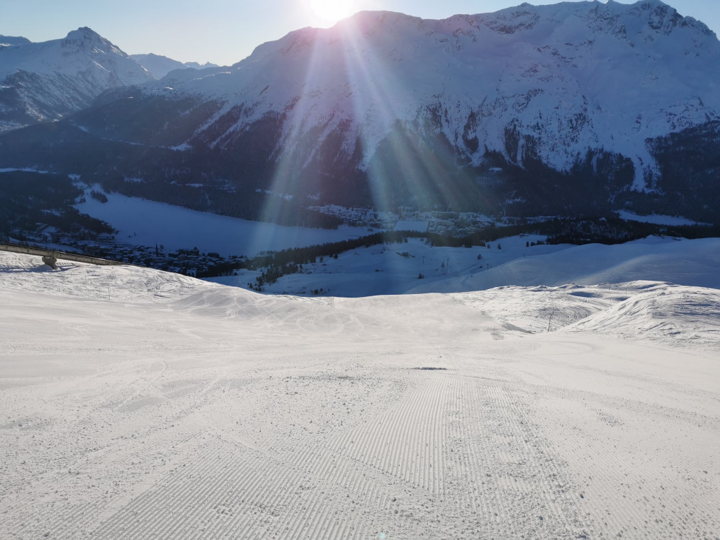 Muntanella am Morgen