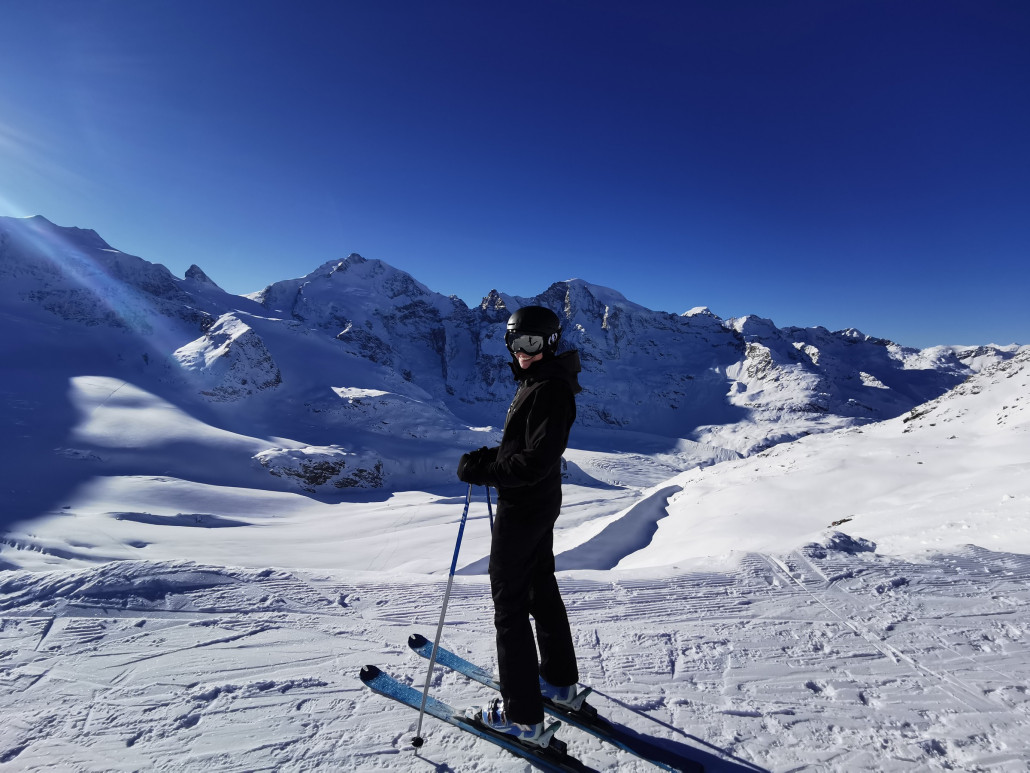 Am Freitag wollte meine Partnerin auf die Ski und hat dafür das Equipment von meiner Mutti ausgeliehen. Hintergrund kennt man ja :-)