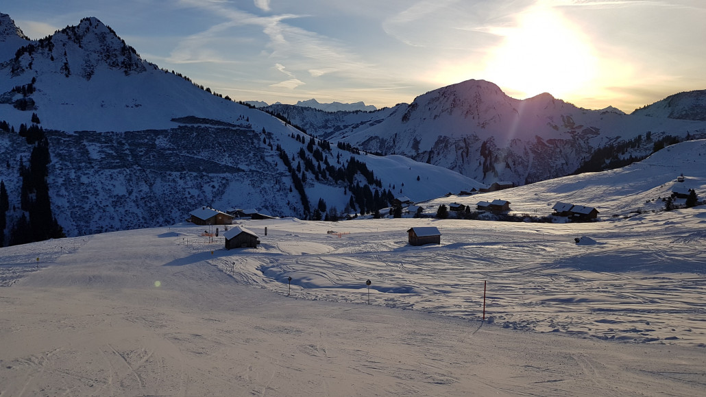 Lichtstimmung um 16 Uhr am Furka