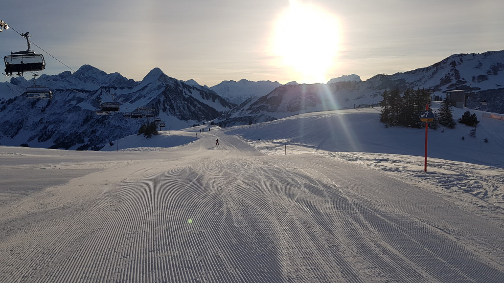 Morgens in Oberdamüls