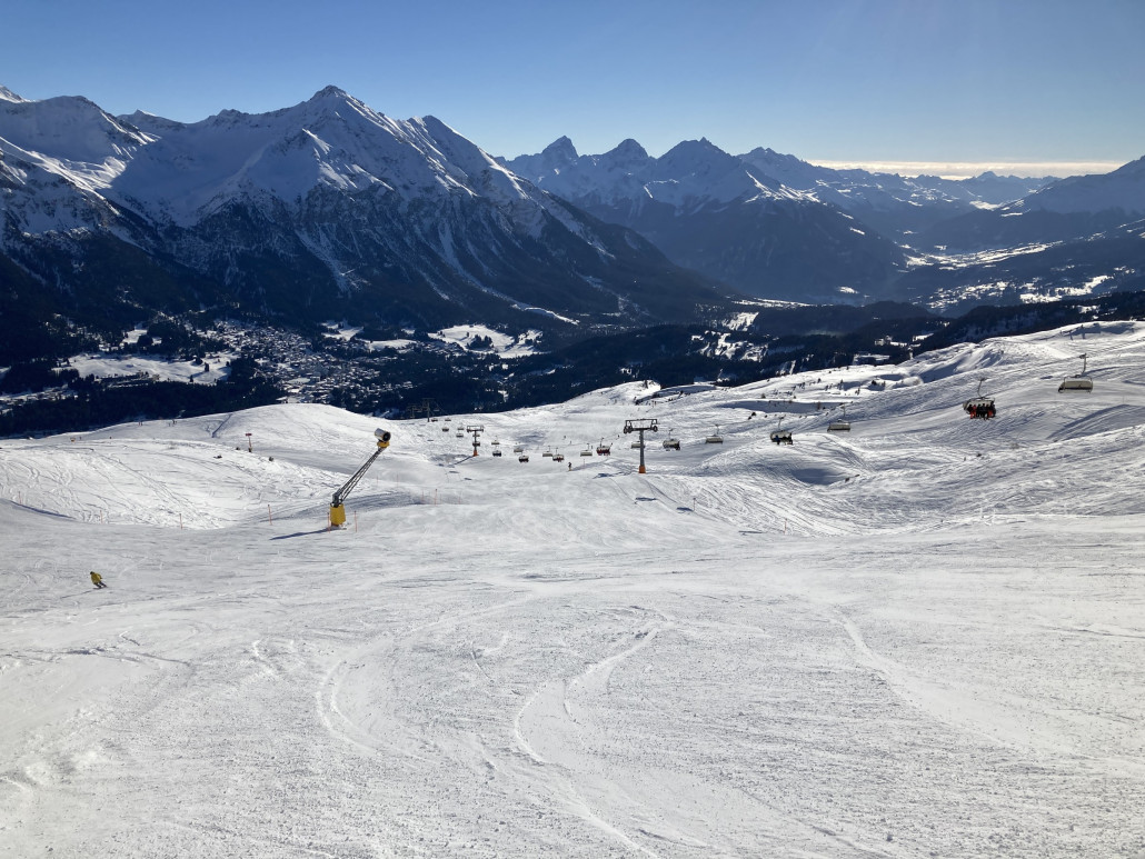 Lavoz, am Morgen noch leer.