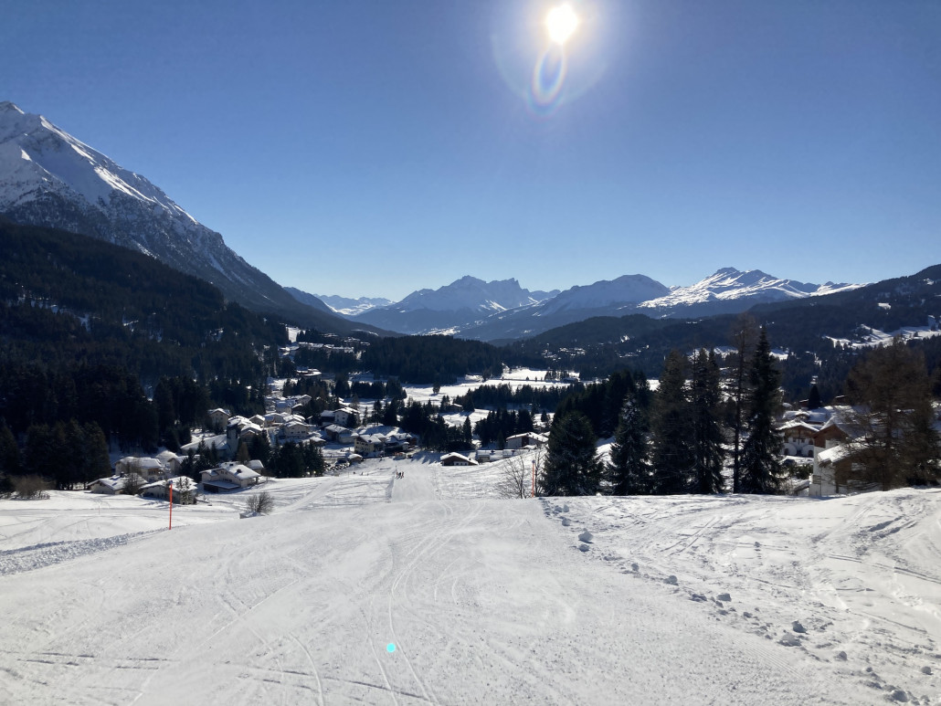 76. Landschaftlich wunderschön und auch mit genügend Schnee zur Zeit.