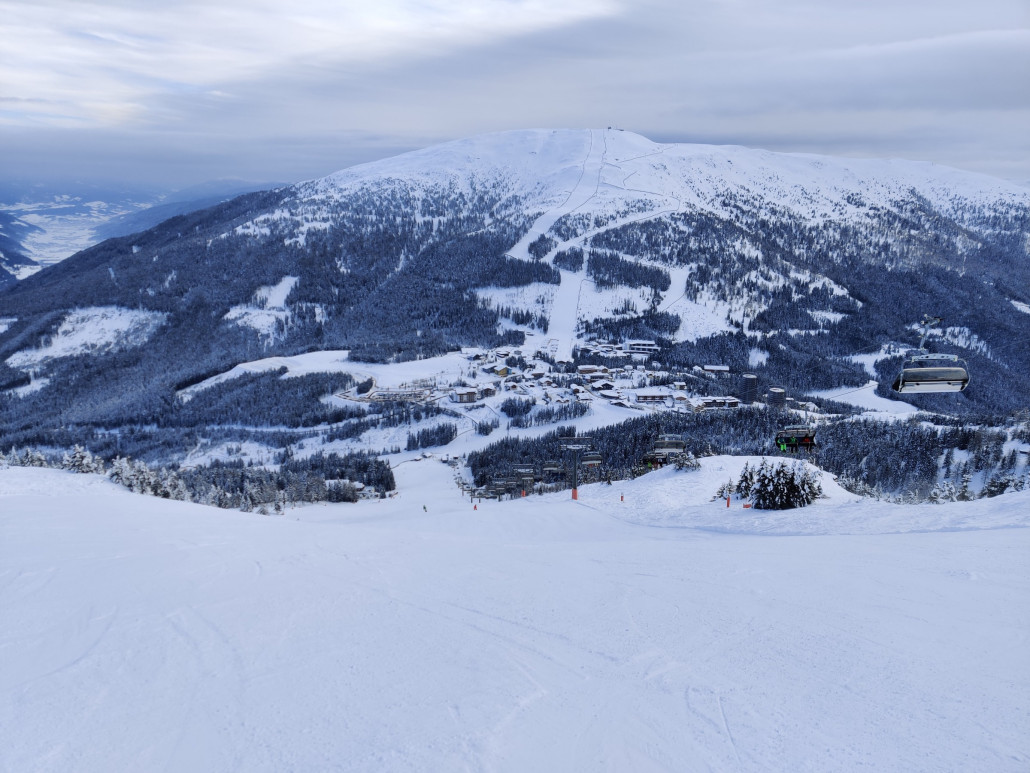Erste Auffahrt gegen 10 Uhr