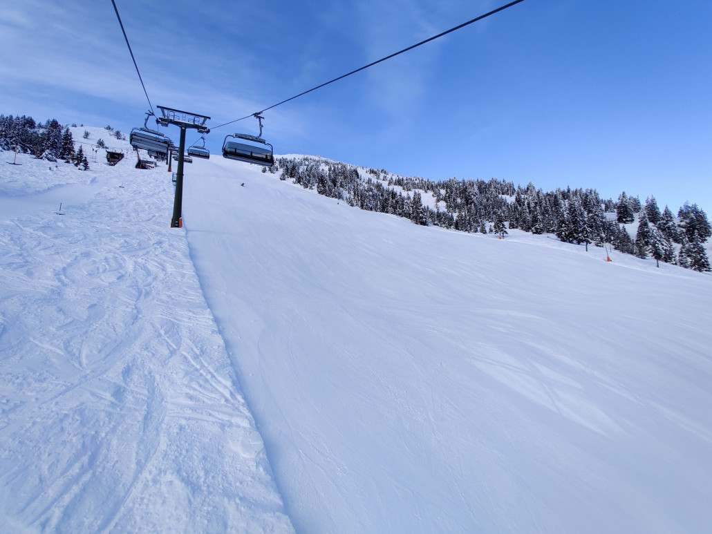 10:30 Leere Piste..<br />Leere Tschaneck Piste..<br />Leere Tschaneck Piste..