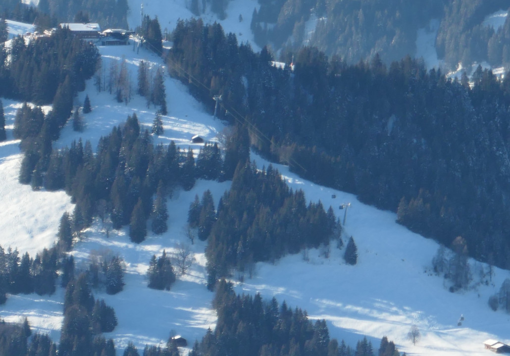 Täusche ich mich, oder hat es wenig Gondeln aufs Eggli?