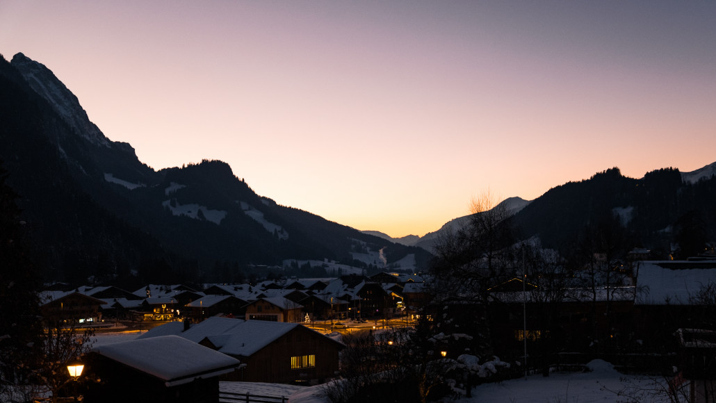 Abendstimmung Saanen