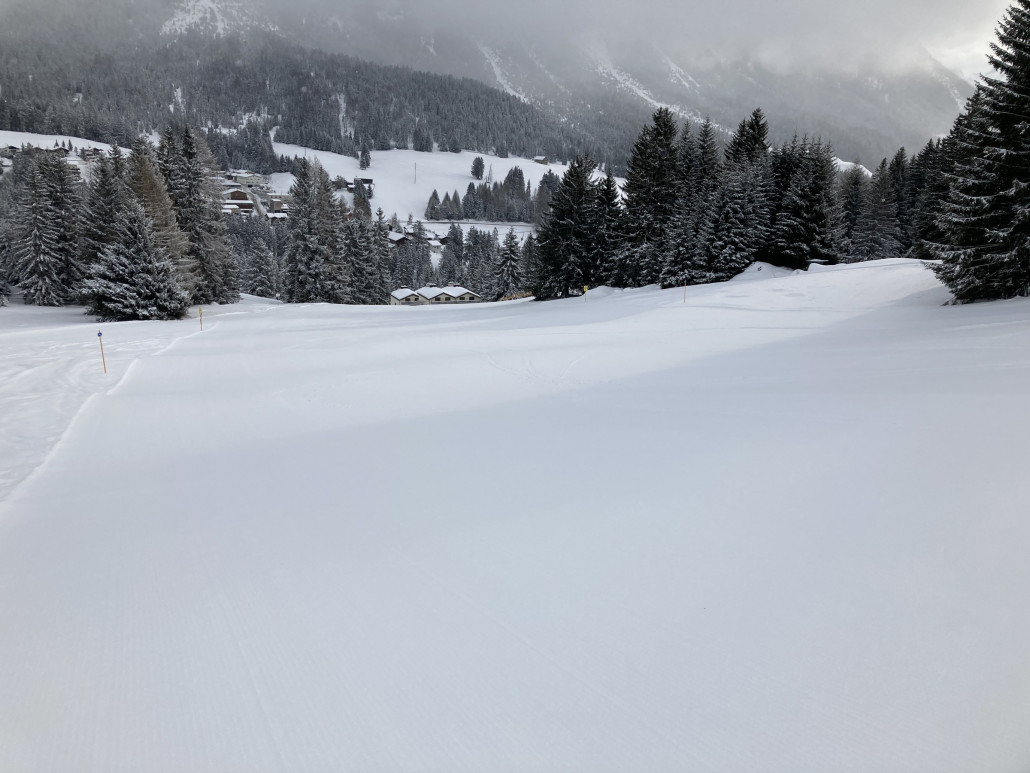 Auch die blaue Variante wurde bis dahin nicht stärker beansprucht.
