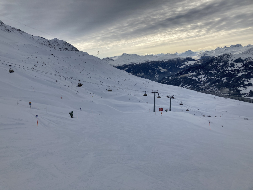 20a. Auch auf der Rothornseite herrschte gähnende Leere.