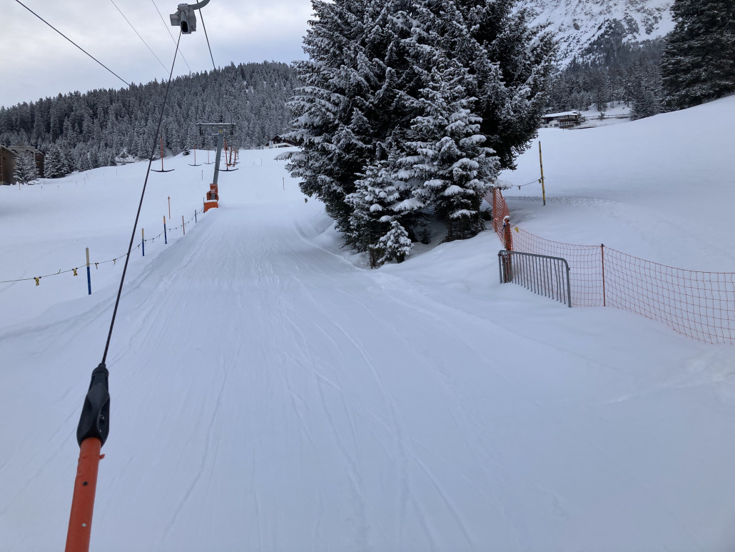 Die Bergfahrt mit dem SL Dieschen stellte für heute die letzte Fahrt des Tages und somit das Ende meiner Talliftsafari dar.