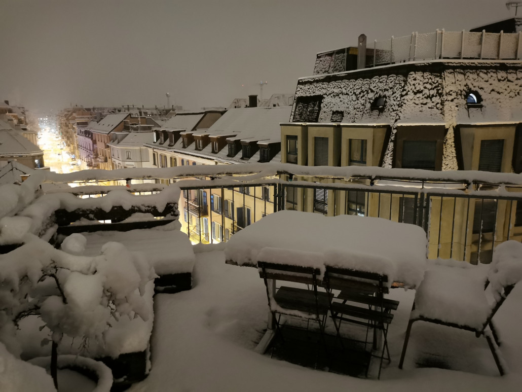 So viel Schnee gabs in Zürich schon ewigs nicht mehr