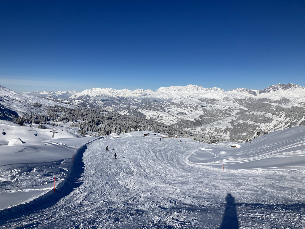 Oberhalb der Mittelstation Schieferbahn