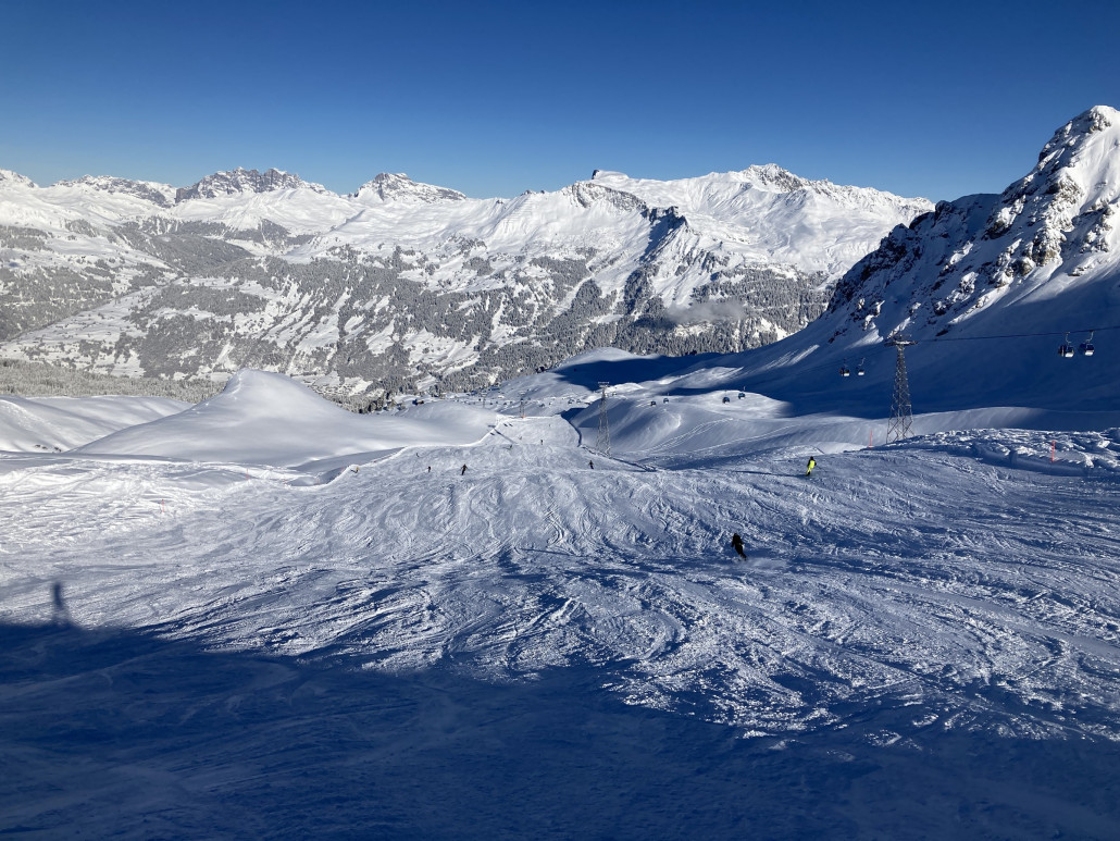 Lange und tolle Piste an der Schieferbahn