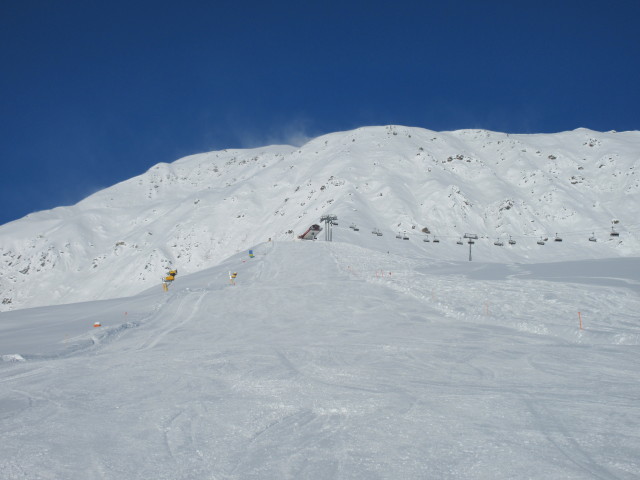 Planseggabfahrt, rechts im Hintergrund der 6-CLD-B Plansegg