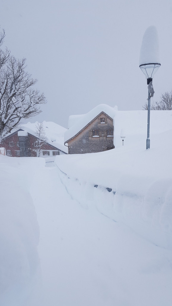 Winterliches Ortsbild ;)