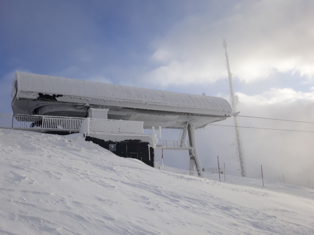 Hohe Salve, Bergstation Salvenbahn II