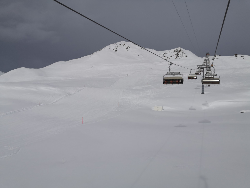 Die Front scheint doch noch nicht zu kommen, es wird nochmals sonnig.