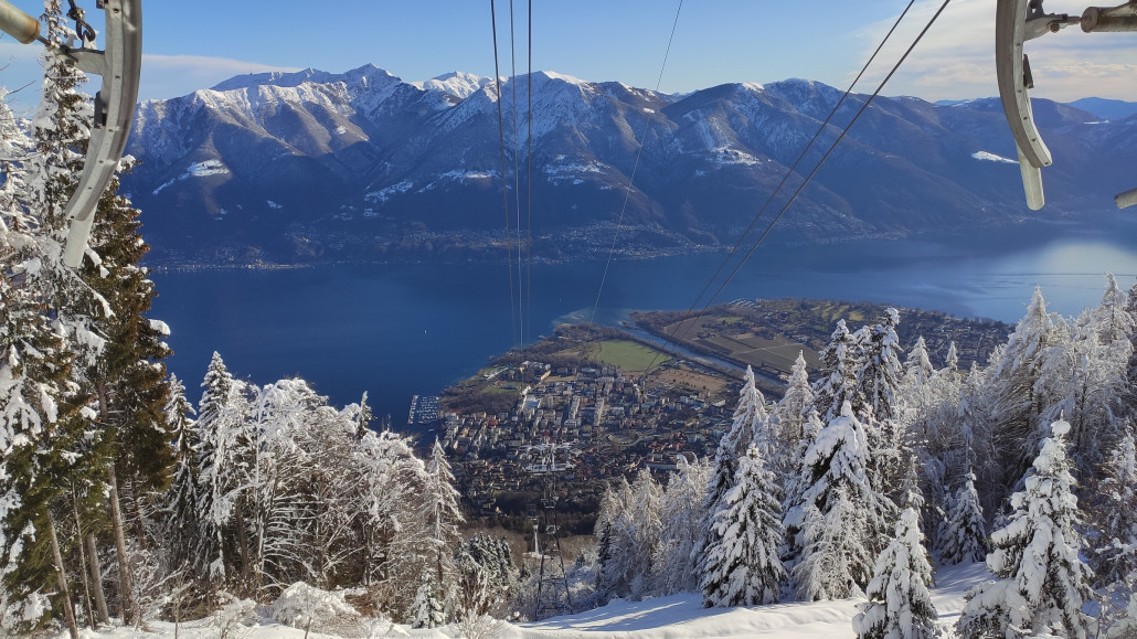 Blick auf Locarno